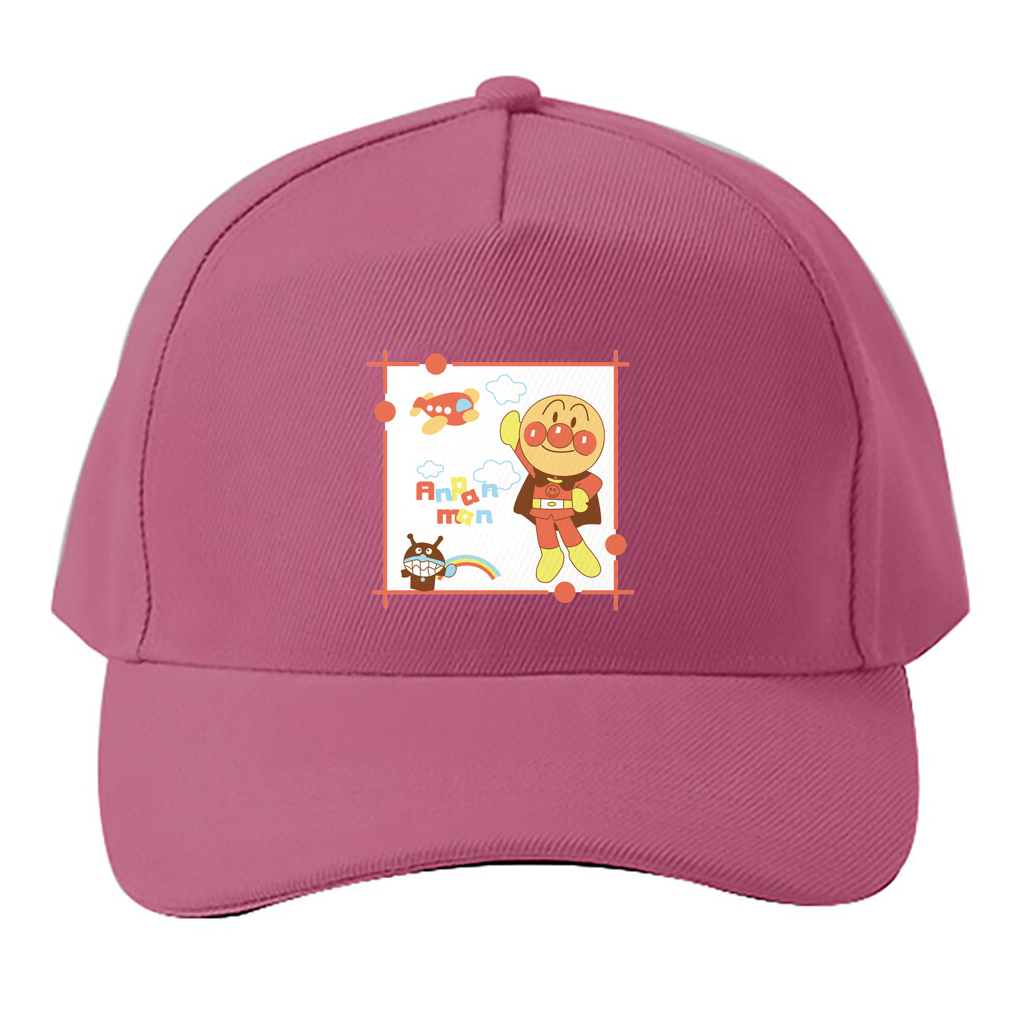 （画像用） アンパンマン Anpanman ベースボールキャップ 綿100％ 男女兼用 帽子 スポーツ